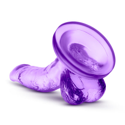 Naturally Yours - 4 Inch Mini Cock - Purple by Blush
