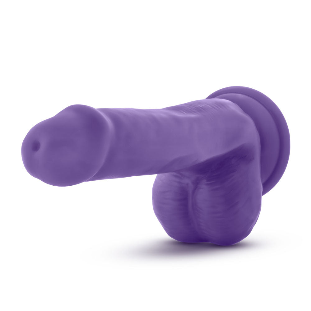 Au Natural - Bold - Delight - 6 Inch Dildo - Purple by Blush