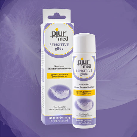Pjur Med Sensitive Glide Water-Based Lubricant — 100 ml - PJ-PSE04041