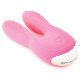 Sportsheets Peace Vibe Dual-Motor Silicone Vibrator — Pink - SS520-67