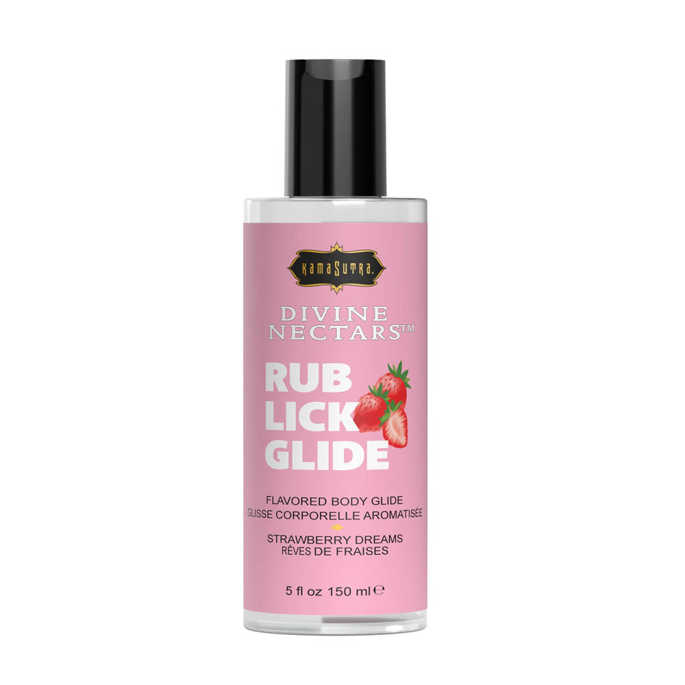 Kama Sutra Strawberry Flavored Body Glide — 5 fl oz - KS12034