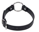 Sportsheets Shadow Convertible Cuffs — Black Faux Leather - SS10302