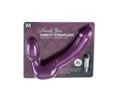 SI Novelties Simply Strapless Medium (Purple) Strapless System - SI-62413