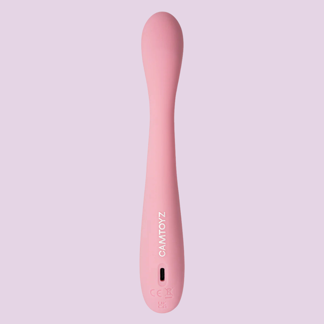 Camtoyz Vaen G-Spot Stimulator — Silicone, USB-C Rechargeable, Pink - CT-JVB-1119V