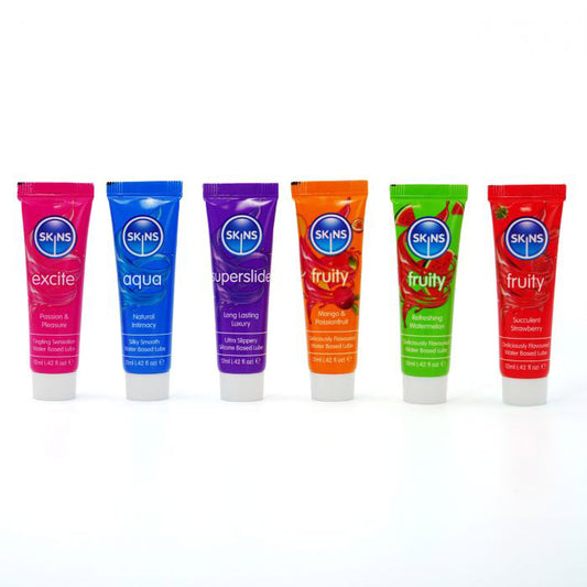 Creative Conceptions Skins Lube Sampler — 12ml Tubes, 6pk - CC-SKLUBSPL6VF