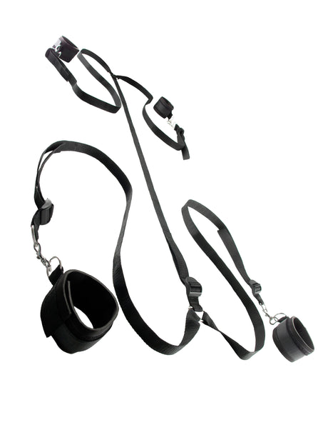 Pipedream Fetish Fantasy Wraparound Mattress Restraints — Limited Edition - PD4454-23