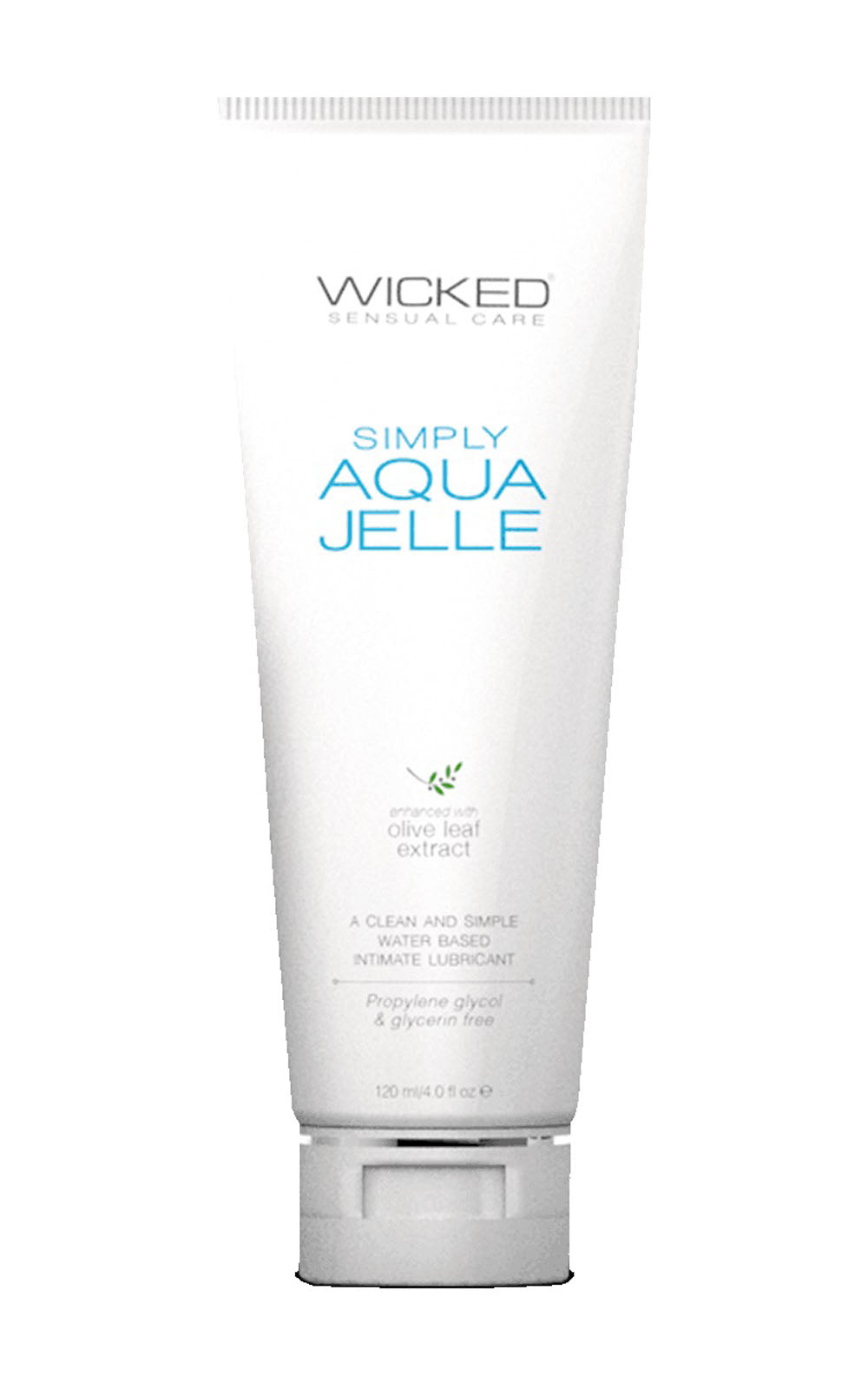 Wicked Sensual Care Simply Aqua Jelle Water-Based Lubricant, 4 fl oz - WS-91105