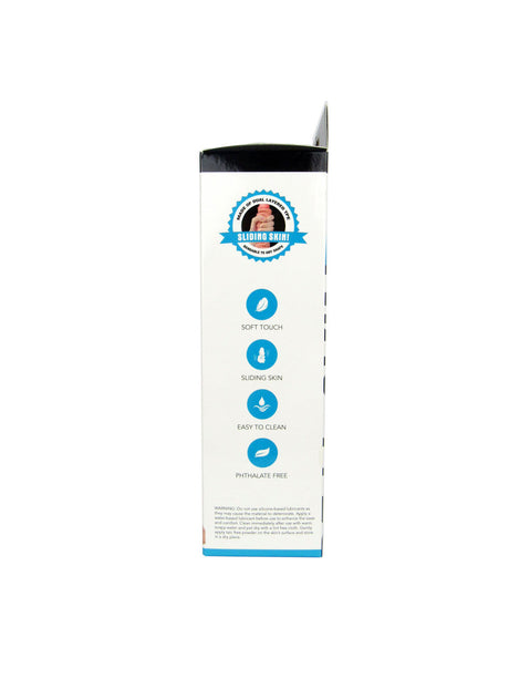 Get Lucky Real Skin 9" Dual Layer Dildo Beige