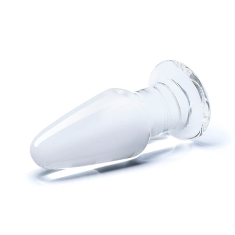 3.5 Inch Glass Butt Plug by Electric Novelties