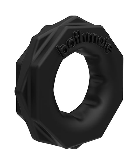 Bathmate Spartan Cock Ring — Black Elastomax Power Ring
