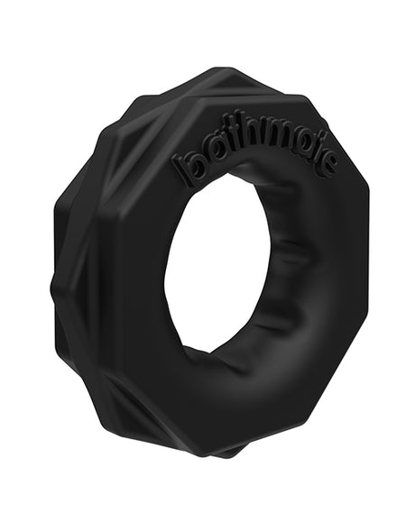 Bathmate Spartan Cock Ring — Black Elastomax Power Ring