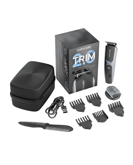 Bathmate Trim 2.0 Grooming Trimmer for Manscaping — Black