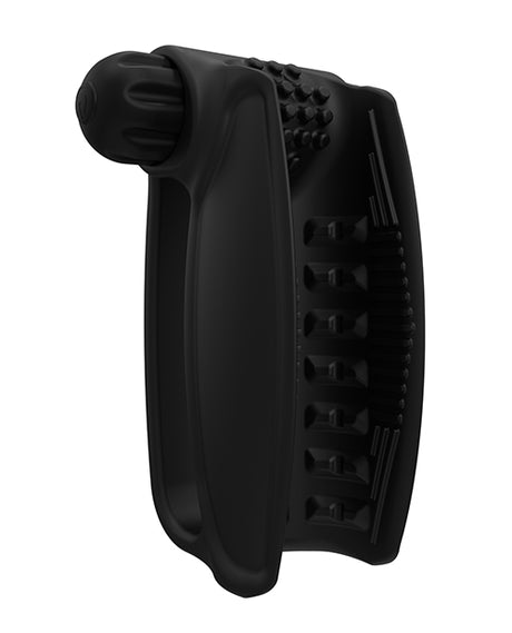 Bathmate Hand Vibe Rechargeable Vibrating Sleeve — Black