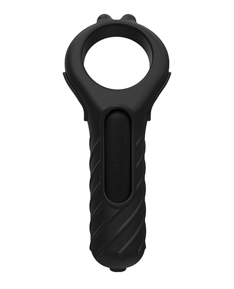 Bathmate Vibe Edge Glans Tickler Ring — Black, 10 Levels