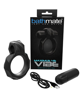 Bathmate Maximus Vibe 45 Cock Ring - Black by Bathmate