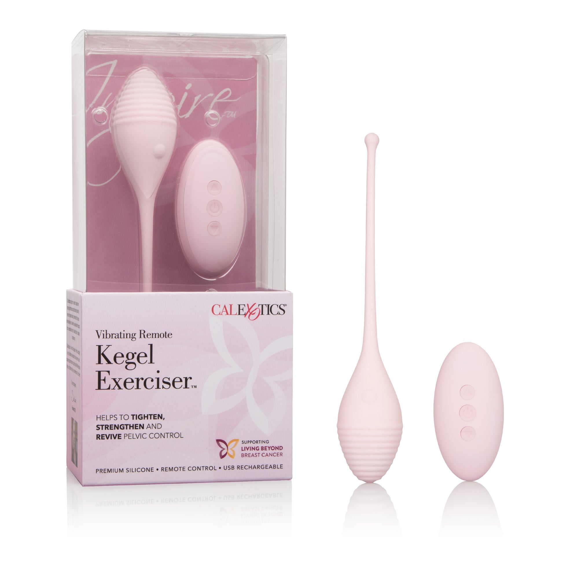 Inspire Vibrating Remote Kegel Exerciser by CalExotics