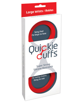 Quickie Cuffs Large - Red by Creative Conceptions