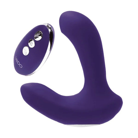 VeDO INME Dual Rechargeable Vibrator with Remote — Purple - VI-P2613