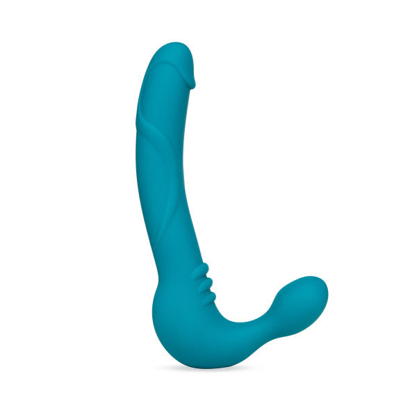 Temptasia - Luna - Strapless Silicone Dildo - Teal by Blush