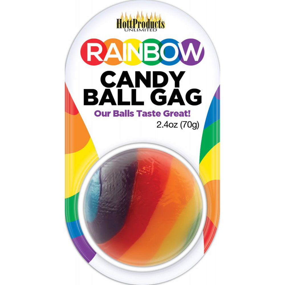 Rainbow Candy Ball Gag by Hott Products