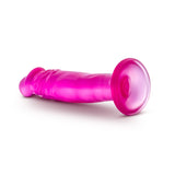 Blush B Yours Sweet n' Small 6 Inch Suction Cup Dildo, Pink - BL-14620