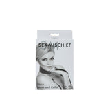 Sportsheets Sex and Mischief Leash and Collar — Black - SS100-50