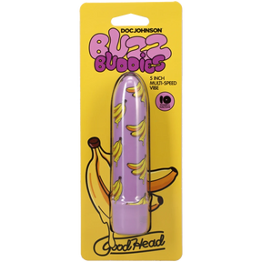 Doc Johnson Goodhead Buzz Buddies 5-Inch Multi-Speed Vibe - DJ1370-05-CD
