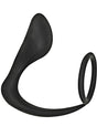 Nasstoys Commander Prostate Pleaser Silicone Cockring - Black - NW2944