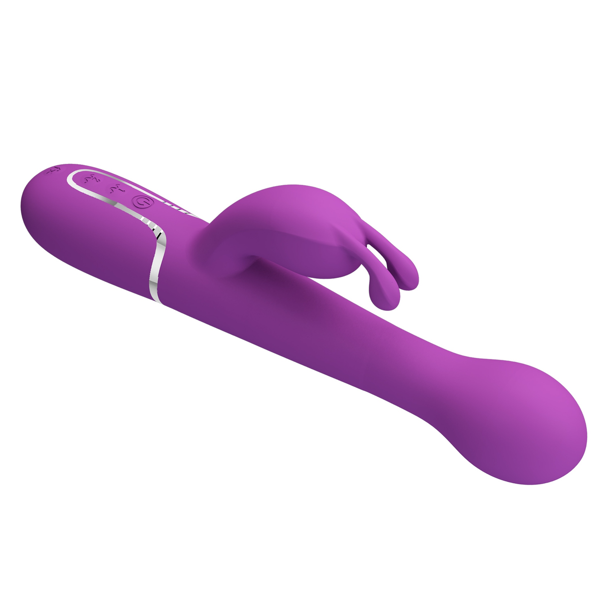 Pretty Love Dejon Rabbit Vibrator — Fuchsia, Dual Motor - BW-500014-3