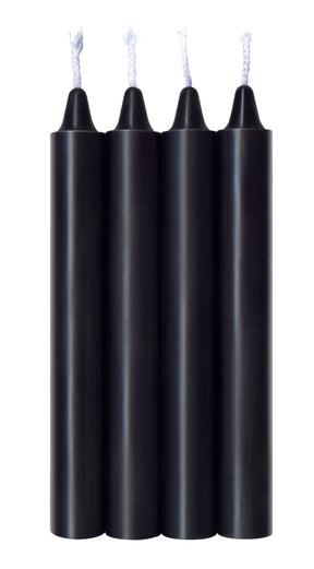 Icon Brands Make Me Melt Wax-Play Candles, Jet Black 4-Pack - ICB2325-2