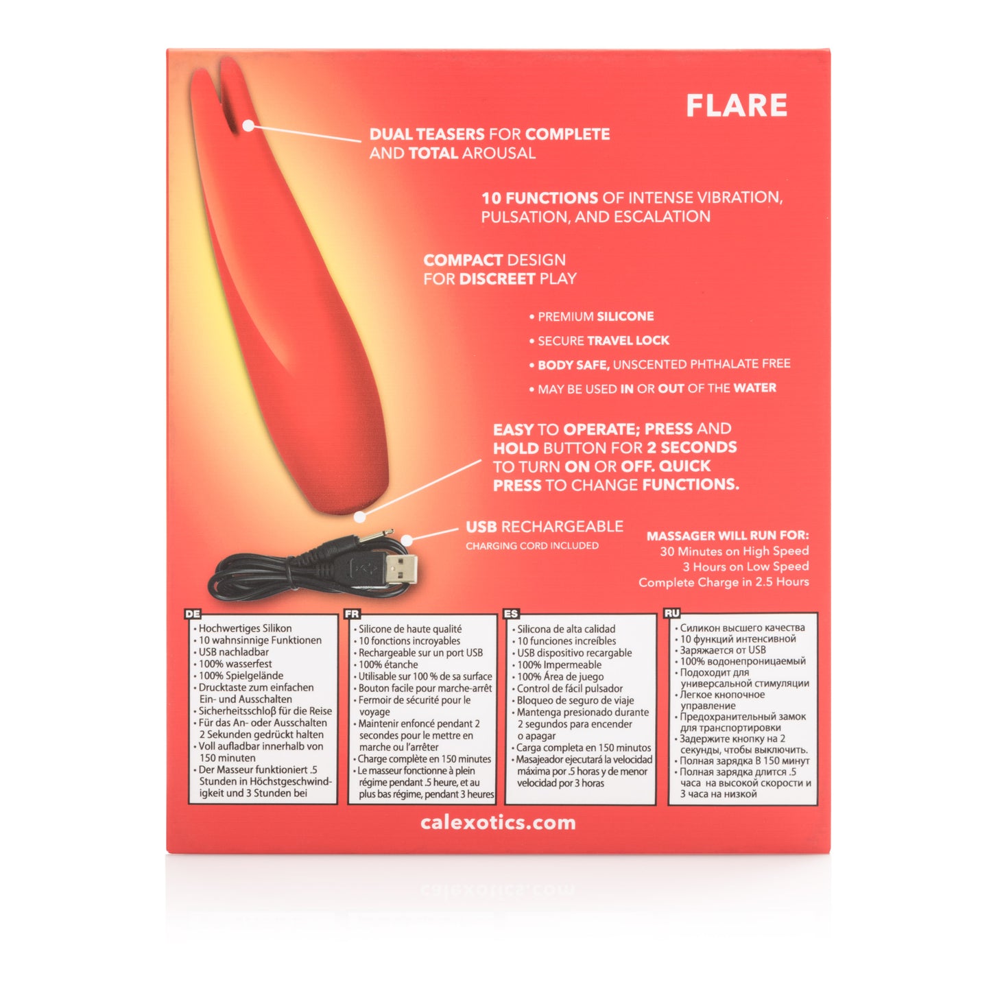Red Hot - Flare by CalExotics