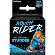 Paradise Marketing Rough Rider Original Studded Condoms — 3 Pack - LS9860