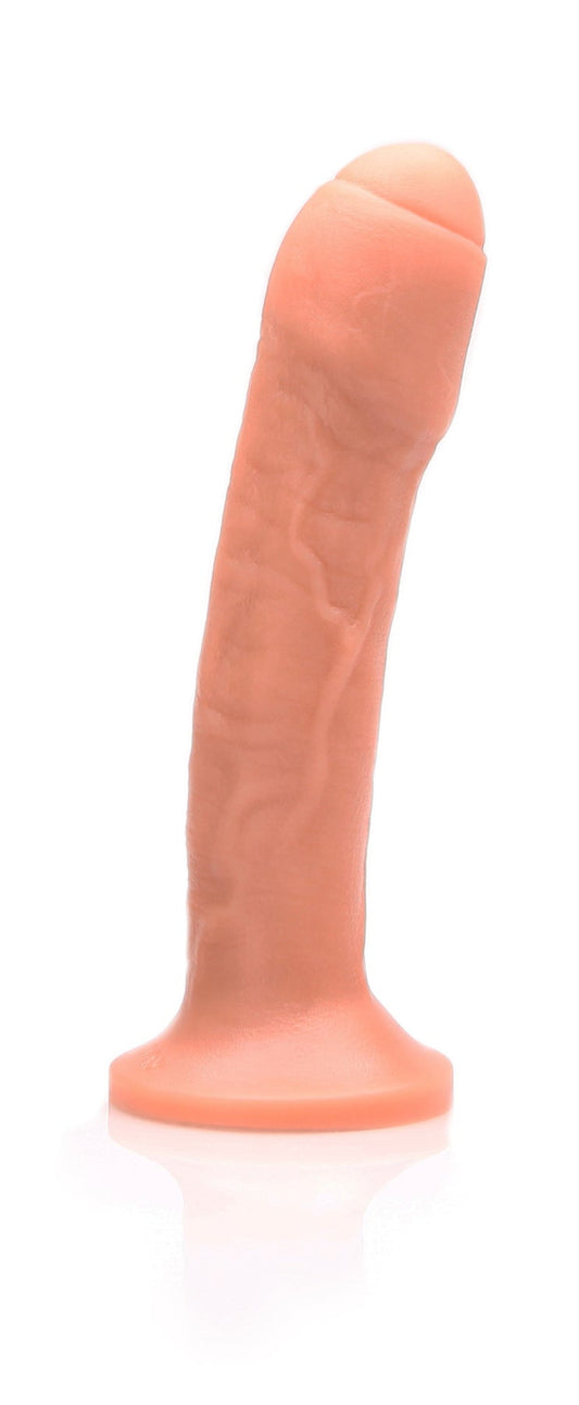 Tantus Uncut #2 Honey Dual-Density Realistic Dildo — 1.6" x 6.4" - TS442CO