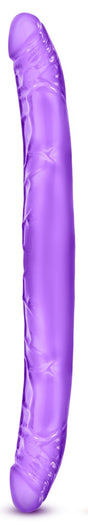 Blush B Yours 16-Inch Double Dildo — Purple - BL-52011