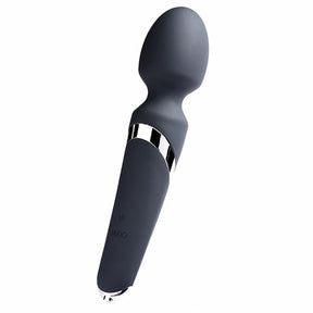 VeDO Wanda Rechargeable Wand, 10 Modes — Just Black - VI-W0108