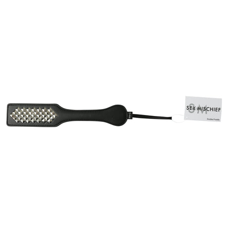 Sportsheets Sex and Mischief Studded Paddle, Black - SS099-04