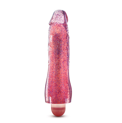 Glow Dicks - Molly Glitter Vibrator - Pink by Blush