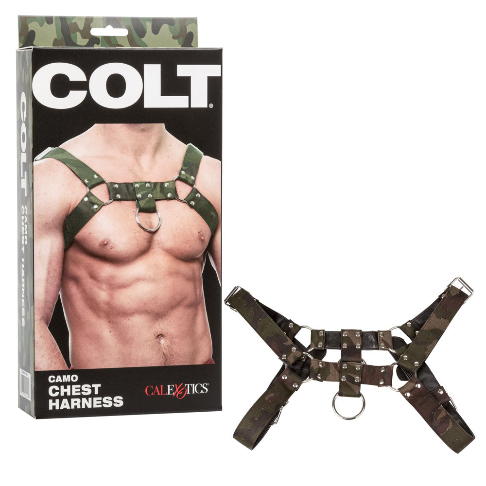 Colt Camo Chest Harness by CalExotics