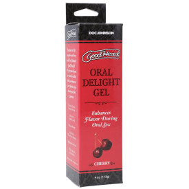 Good Head Oral Delight Gel 4 Oz - Wild Cherry by Doc Johnson