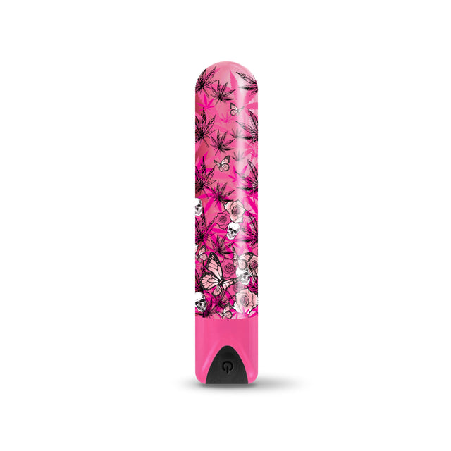 Global Novelties Buzzed Higher Power Rechargeable Bullet Vibrator — Blazing Beauty - GN-1000105