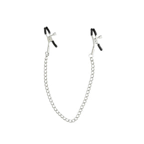 "Sex and Mischief Chained Nipple Clamps SS100-89"