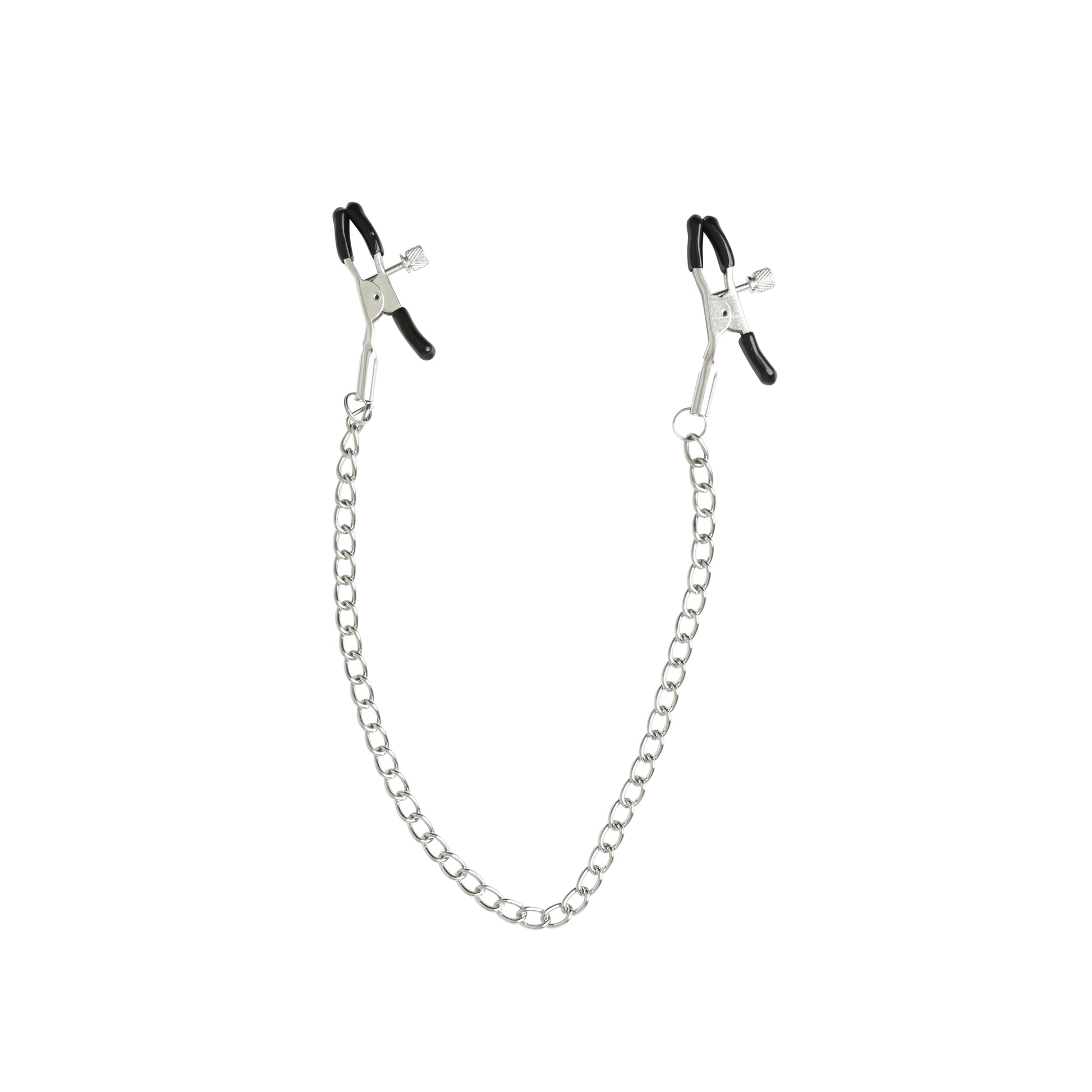 Sex and Mischief Chained Nipple Clamps by Sportsheets