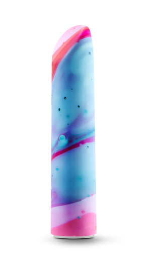 Blush Fascinate Power Vibe Vibrator — Peach, 4 in - BL-27519
