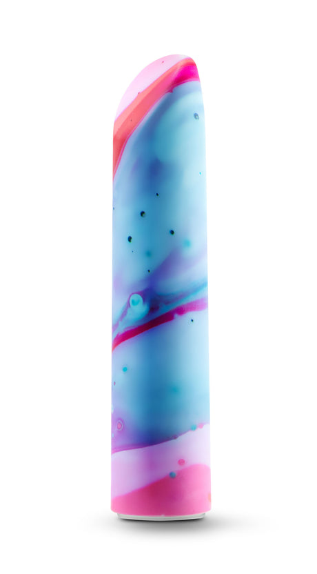 Blush Fascinate Power Vibe Vibrator — Peach, 4 in - BL-27519
