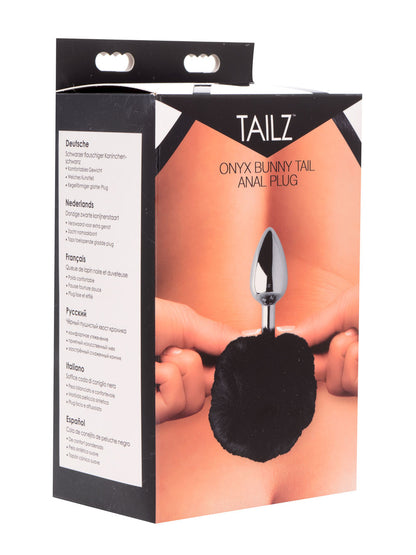 Onyx Bunny Tail Anal Plug by XR Brands