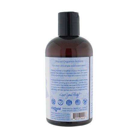 Sliquid Organics Natural Lubricant — 8.5 fl oz (251 ml) - SLIQ046