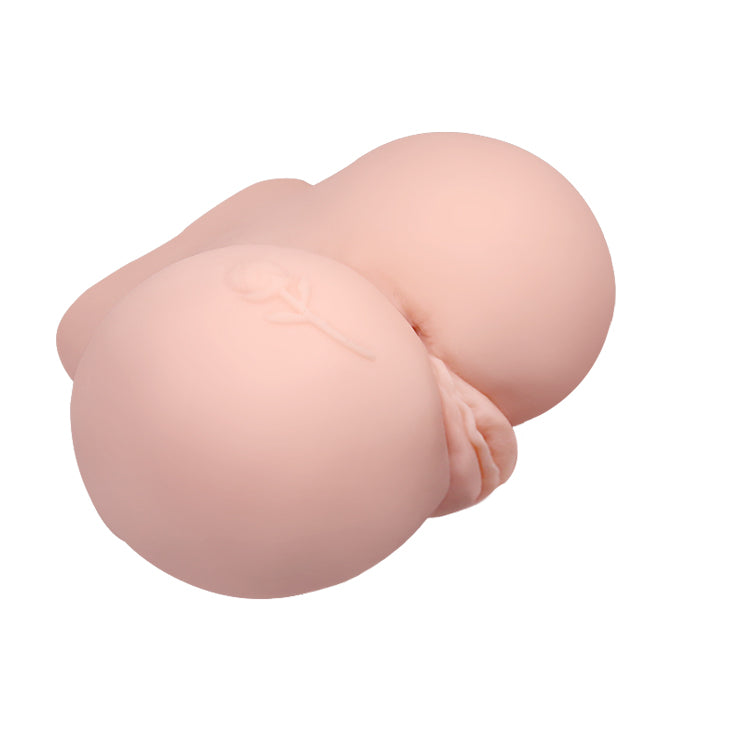 Crazy Bull the Realistic Skin-Like Texture Vagina and Anal Masturbator Vibration and Doubled Entrance by Pretty Love