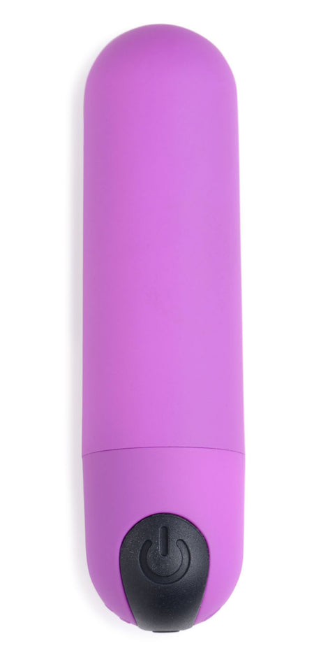 XR Brands Bang Vibrating Bullet with Remote — Purple - BNG-AG366-PUR