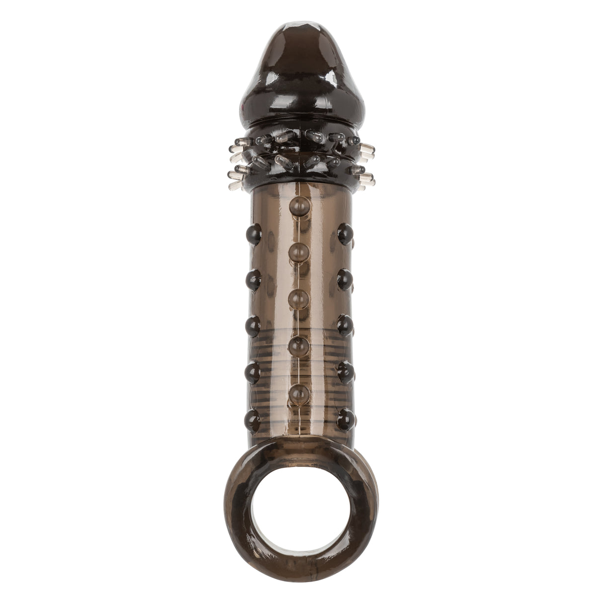 CalExotics Ultimate Stud Extender Penis Sleeve — Smoke, Adds 2 in - SE1625452