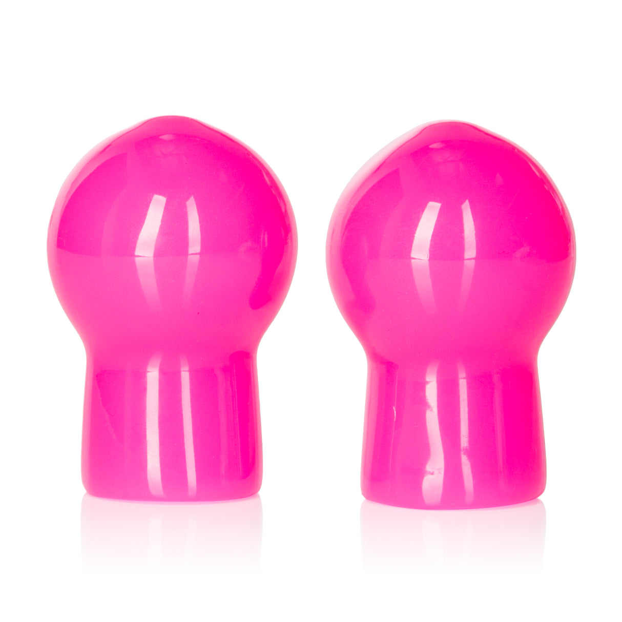 CalExotics Advanced Nipple Suckers — Flanged Enhancers, Pink - SE2644043